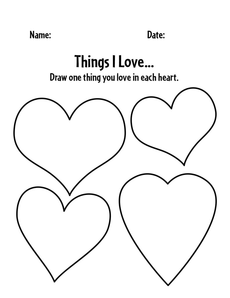 Valentine Worksheets For Preschool The Hollydog Blog Valentine Worksheets For Preschool The Hollydog Blog
