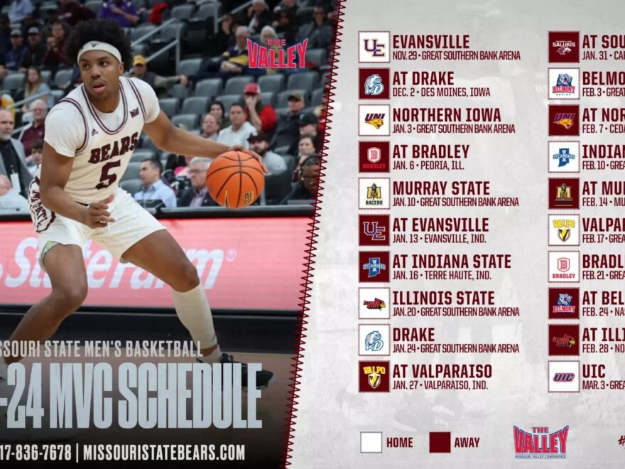Valley Releases Men s Basketball Conference Schedules Missouri State