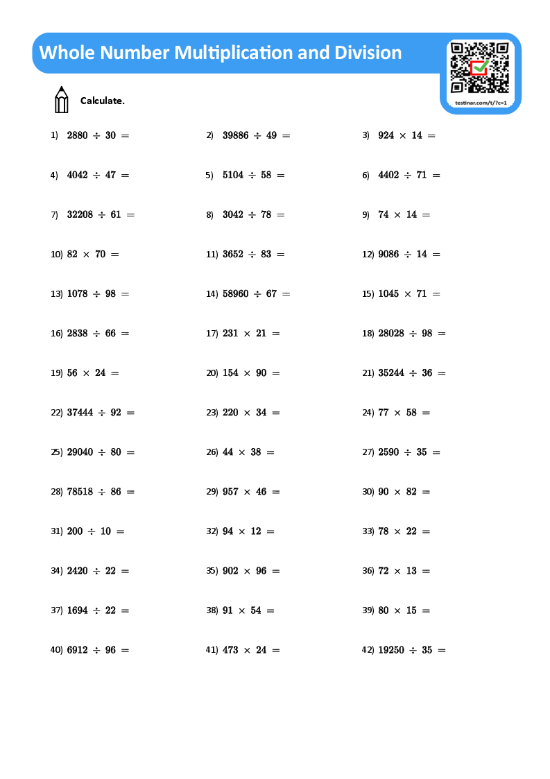 math worksheets multiplication and division math worksheets multiplication and division