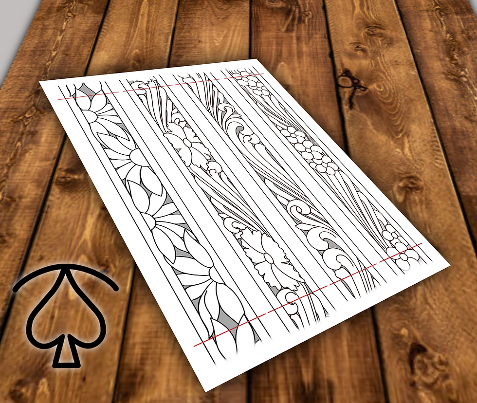 Wildflower Belt Pattern Pack Swinging Spade Wildflower Belt Pattern Pack Swinging Spade