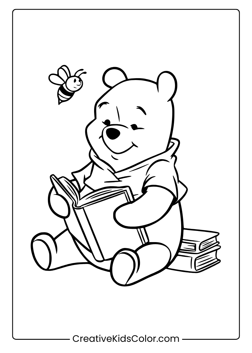 Winnie The Pooh Coloring Pages 25 Free Printable PDF Winnie The Pooh Coloring Pages 25 Free Printable PDF