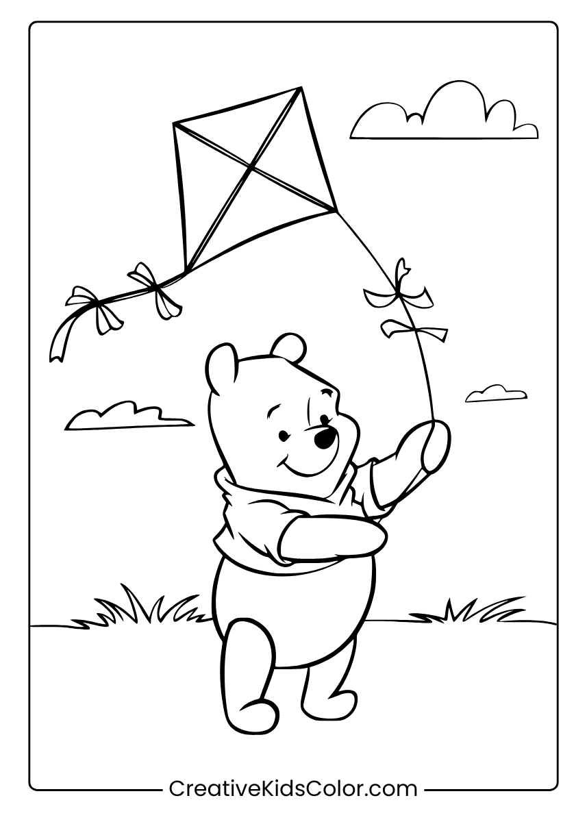Winnie The Pooh Coloring Pages 25 Free Printable PDF Winnie The Pooh Coloring Pages 25 Free Printable PDF