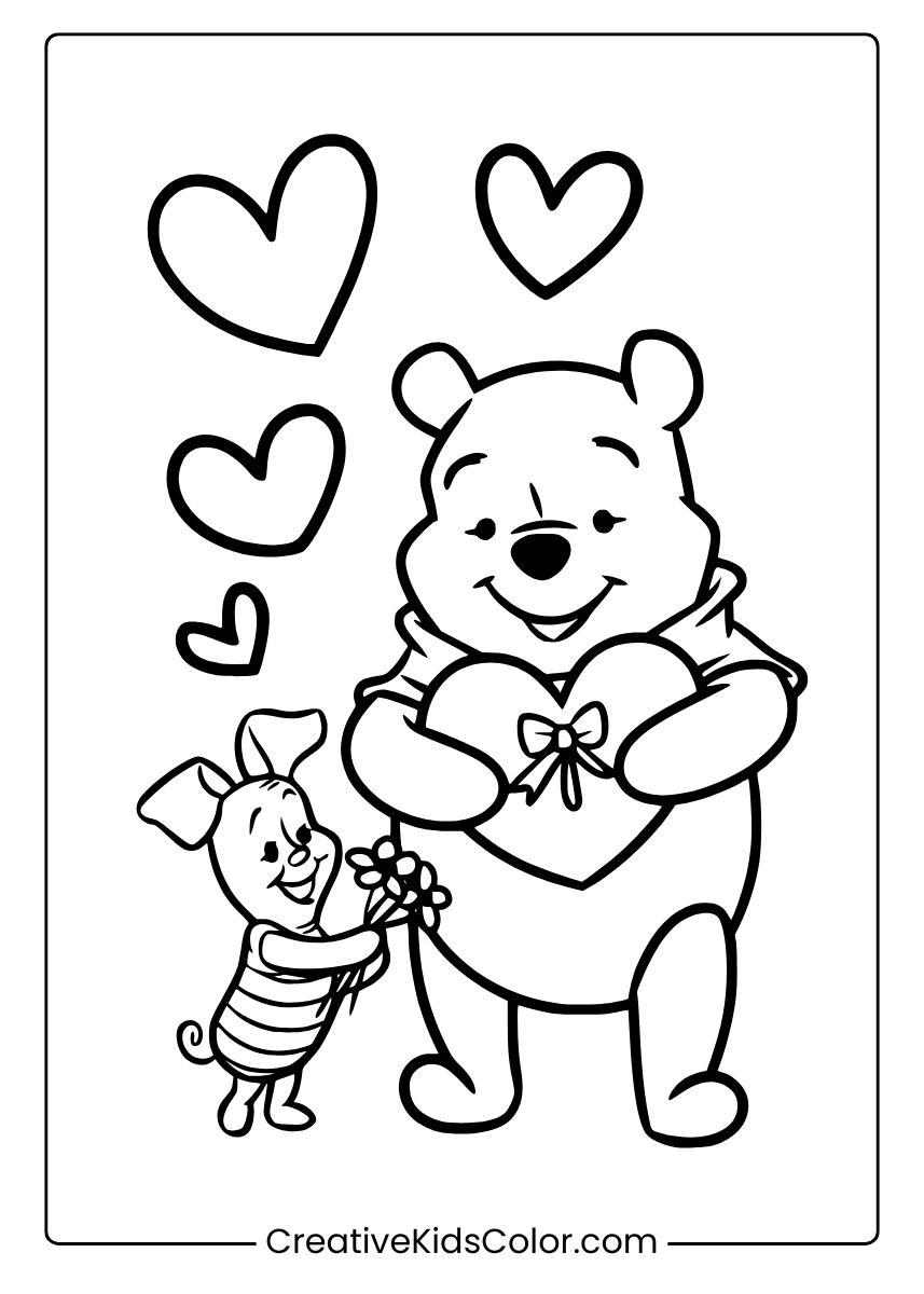 Winnie The Pooh Coloring Pages 25 Free Printable PDF Winnie The Pooh Coloring Pages 25 Free Printable PDF