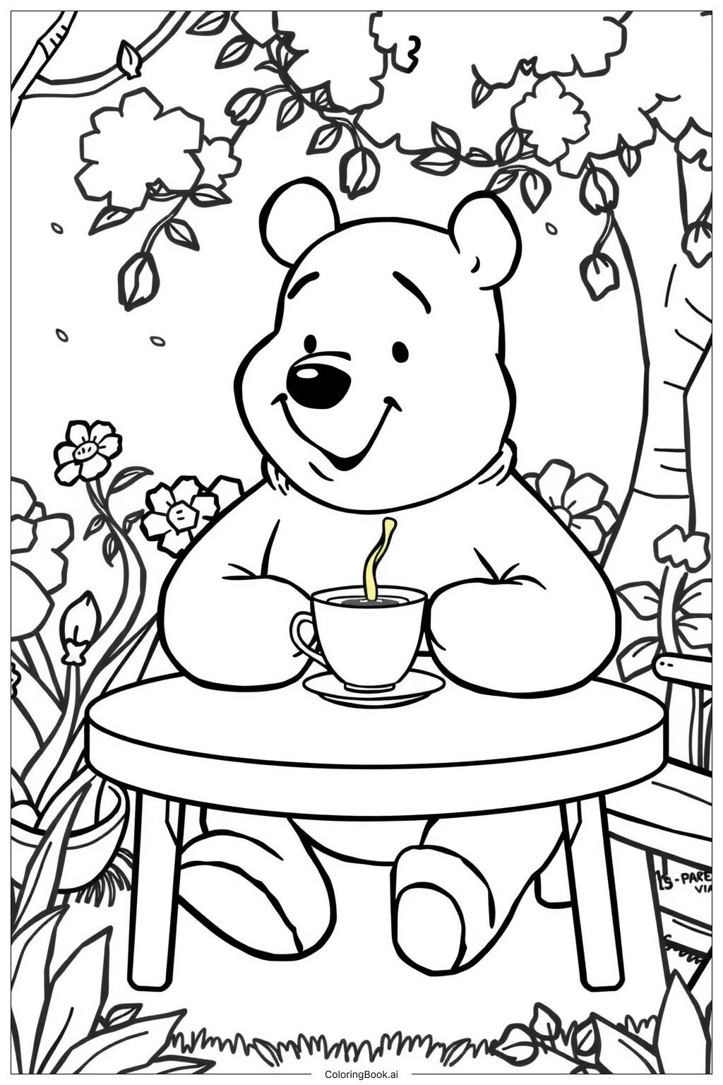 pooh bear coloring pages pooh bear coloring pages