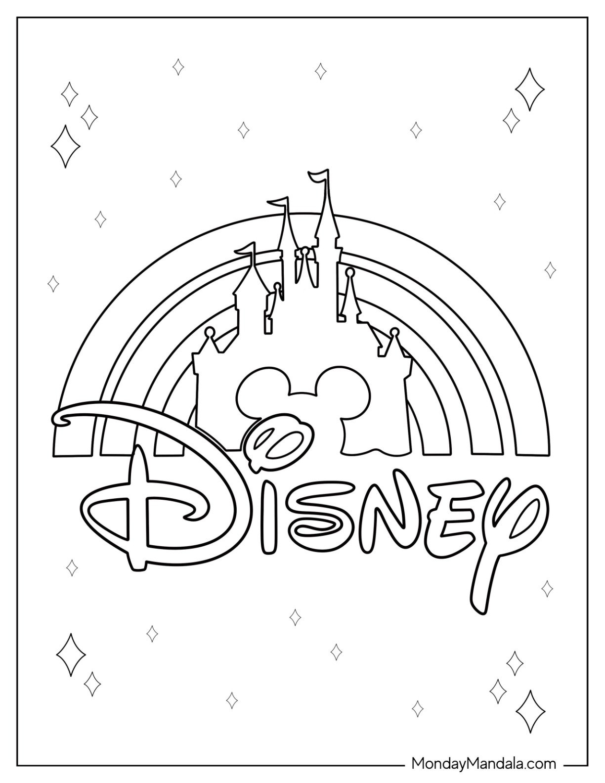 20 Disneyland Coloring Pages Free PDF Printables 20 Disneyland Coloring Pages Free PDF Printables
