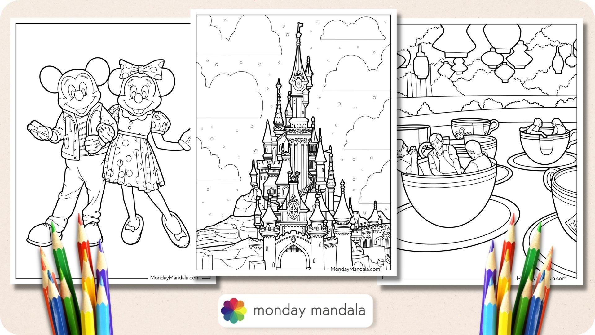 20 Disneyland Coloring Pages Free PDF Printables 20 Disneyland Coloring Pages Free PDF Printables