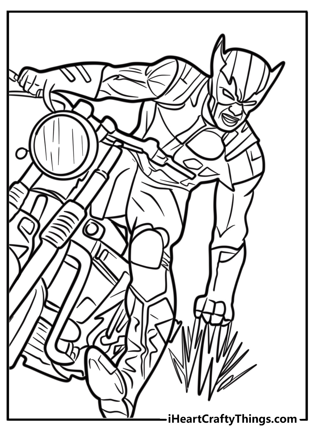 25 Wolverine Coloring Pages 100 Free To Print  25 Wolverine Coloring Pages 100 Free To Print