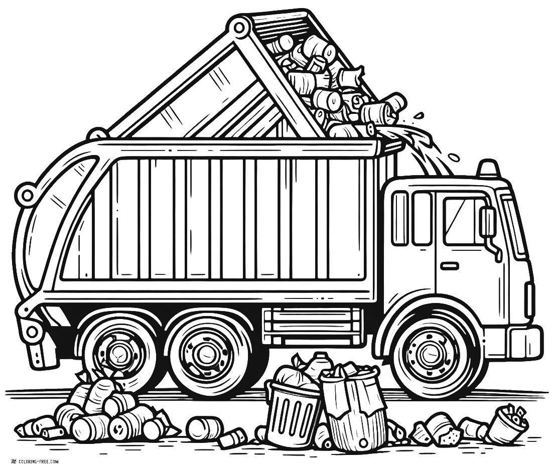 2563 Page The Garbage Truck Pulls Up To The Dump Site The  2563 Page The Garbage Truck Pulls Up To The Dump Site The