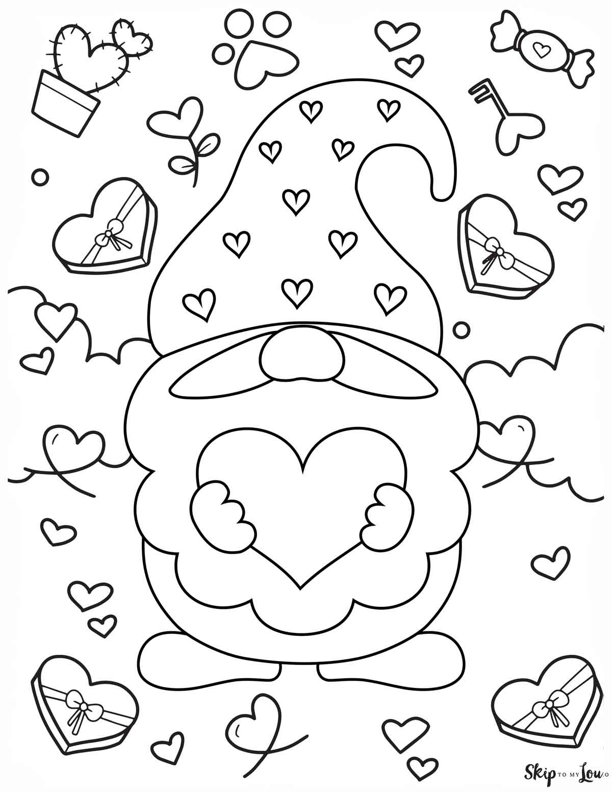 valentines coloring pages printable valentines coloring pages printable