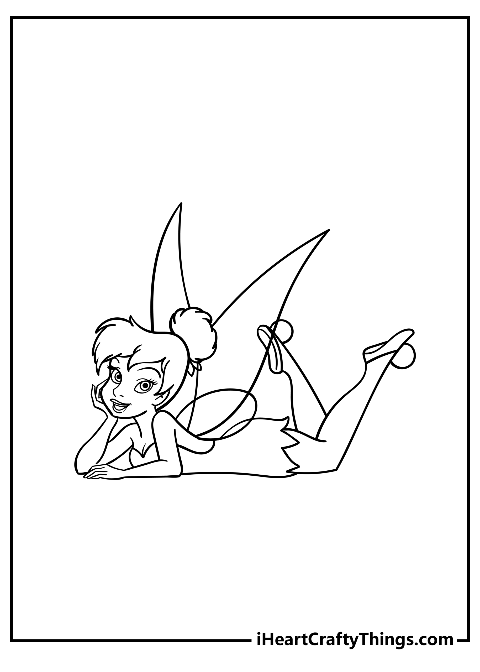 Tinker Bell Coloring Pages 20 Free Printables For Kids  Tinker Bell Coloring Pages 20 Free Printables For Kids