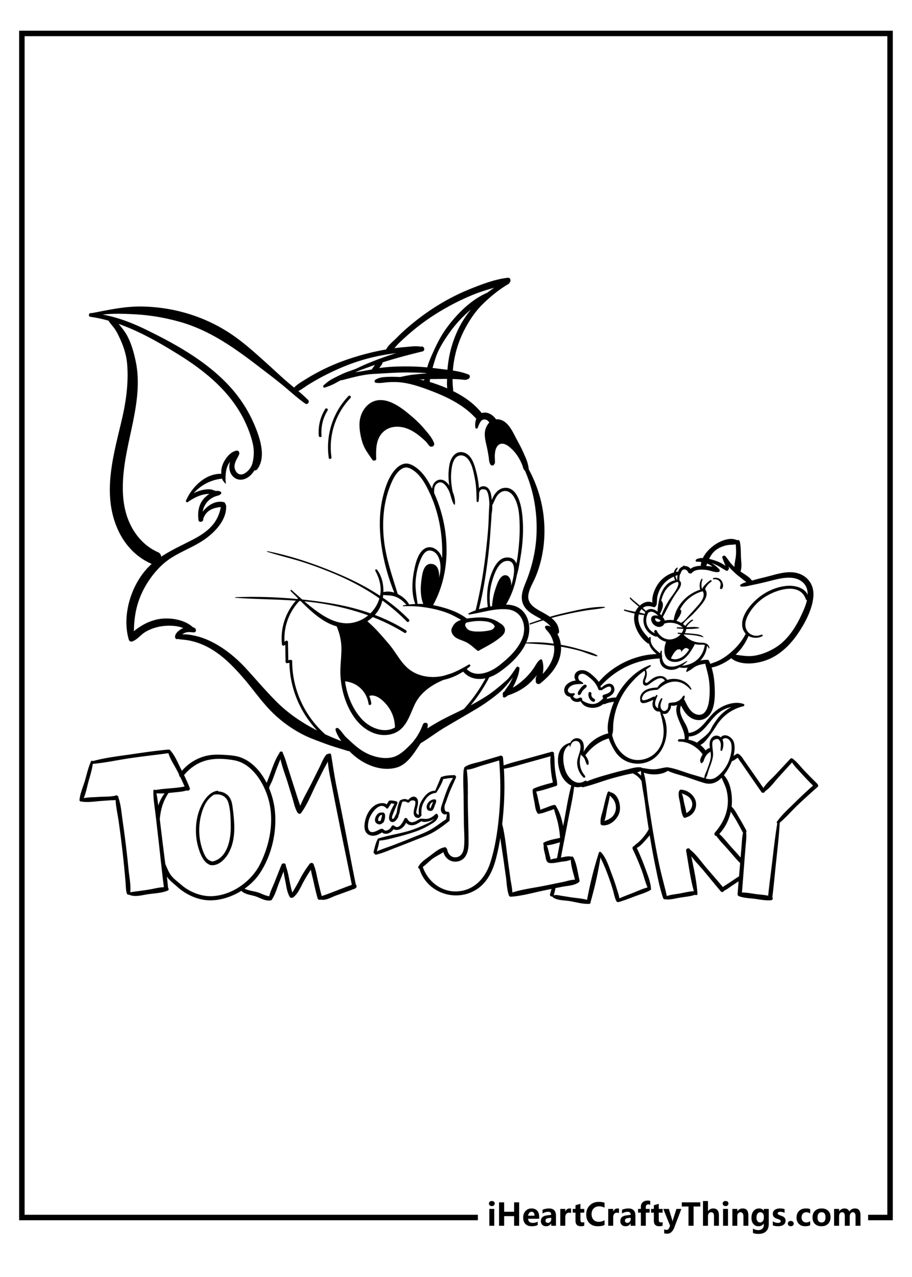 Tom And Jerry Coloring Pages 20 Free Printables  Tom And Jerry Coloring Pages 20 Free Printables