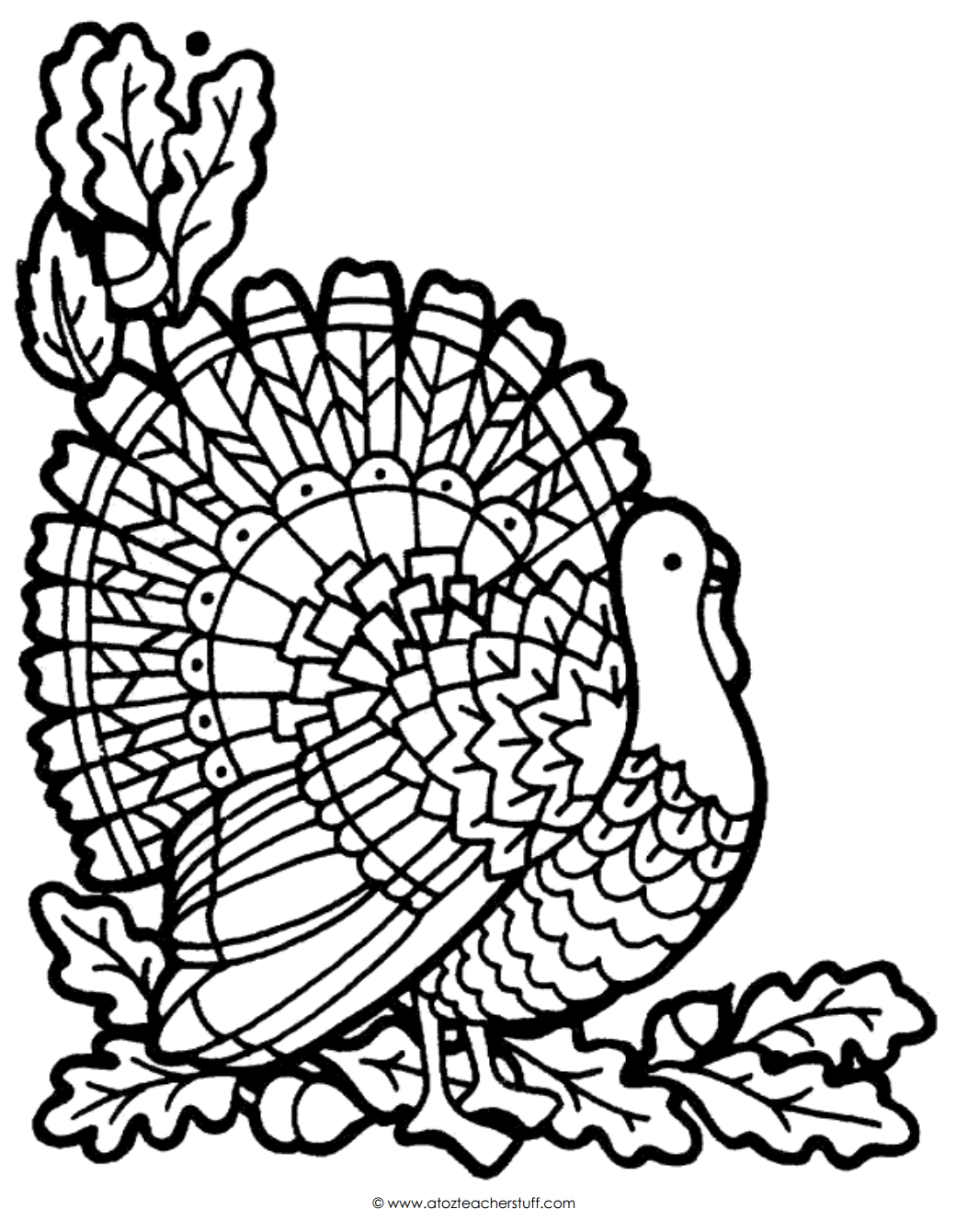 Turkey Coloring Page A To Z Teacher Stuff Printable Pages And Worksheets Turkey Coloring Page A To Z Teacher Stuff Printable Pages And Worksheets