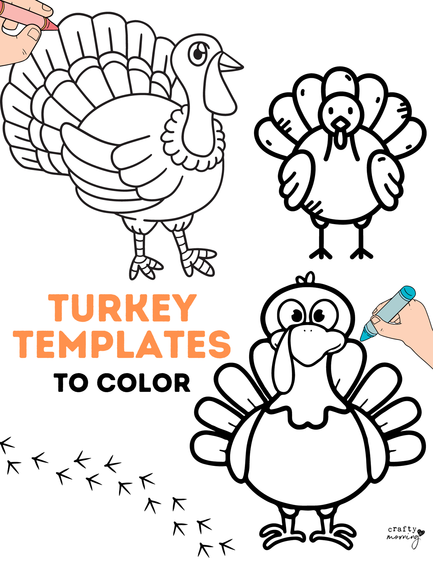turkey to color printable turkey to color printable