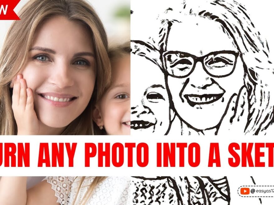 Turn Photo Into A Coloring Page Or Sketch Create A Coloring Book In Canva Tutorial YouTube