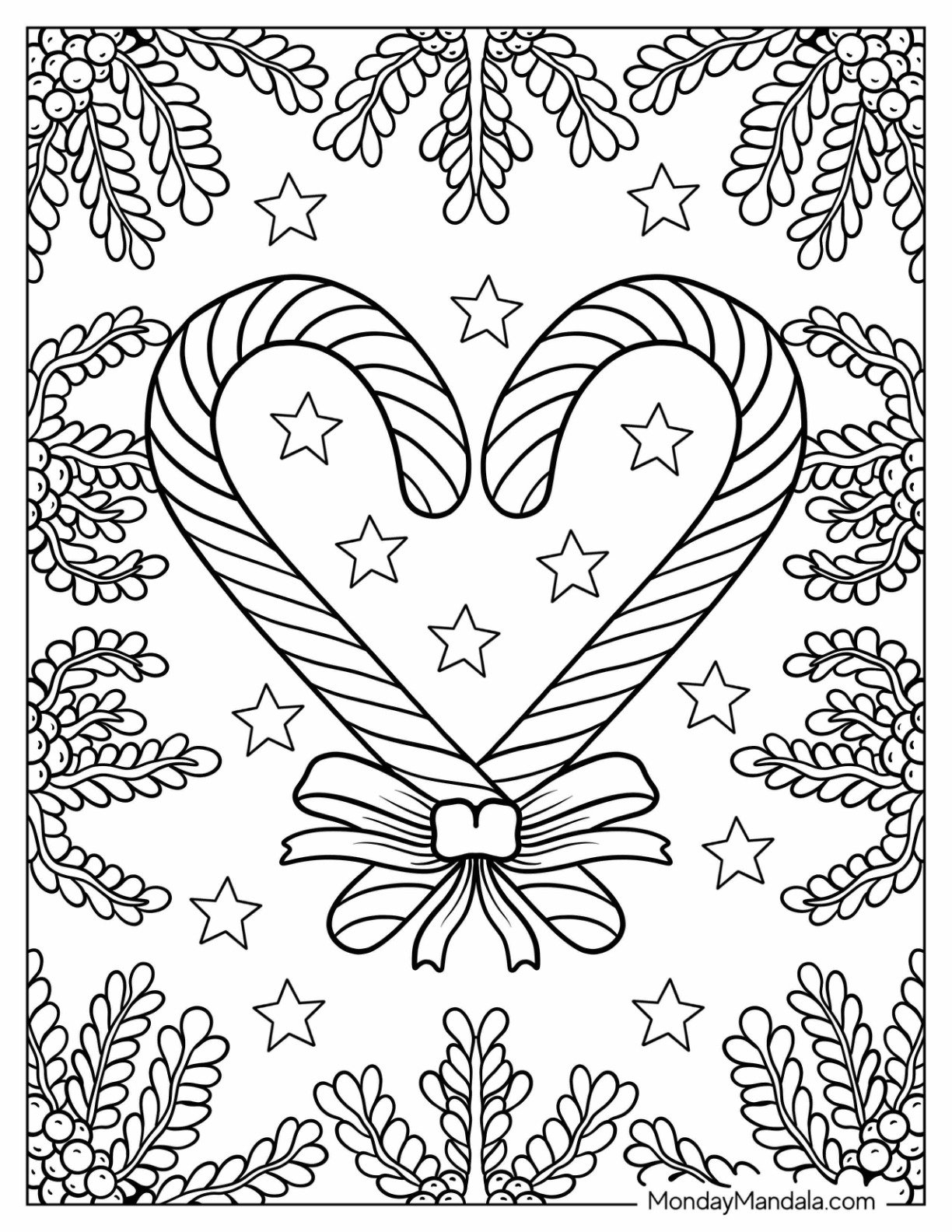 candy cane coloring page candy cane coloring page